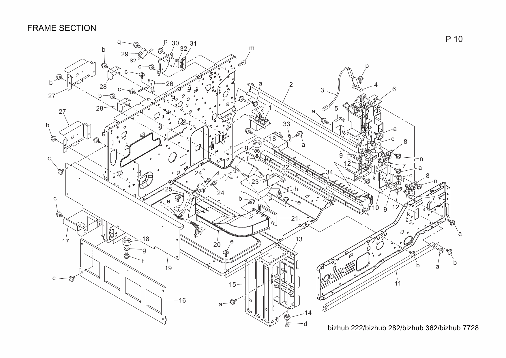 Konica-Minolta bizhub 222 282 362 7728 Parts Manual-4